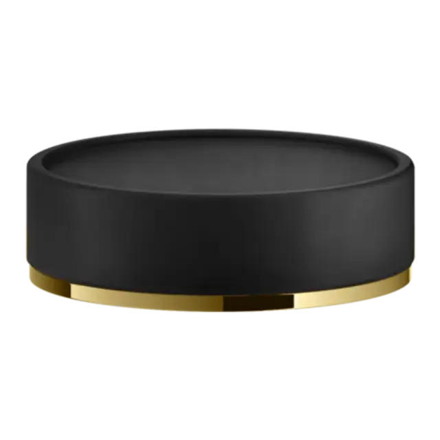 Мыльница Gessi INCISO/VENTI20 58526#246 черный/золото PVD