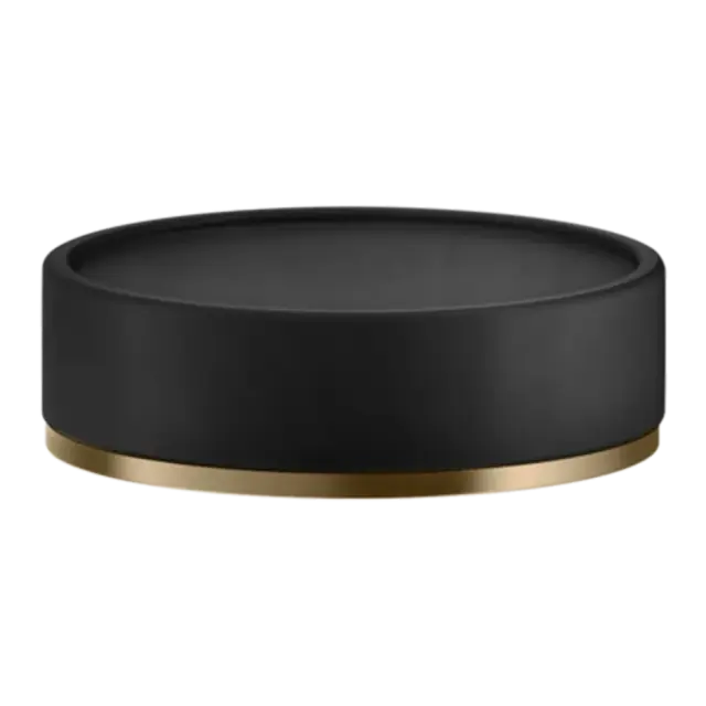 Мыльница Gessi INCISO/VENTI20 58526#726 черный/Warm Bronze Brushed PVD