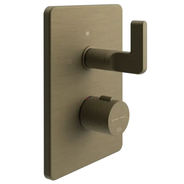 Термостат Gessi INCISO 58134#713 античная латунь
