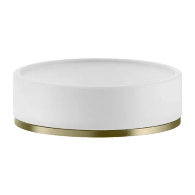 Мыльница Gessi INCISO/VENTI20 58525#727 цвет-браш.латунь PVD