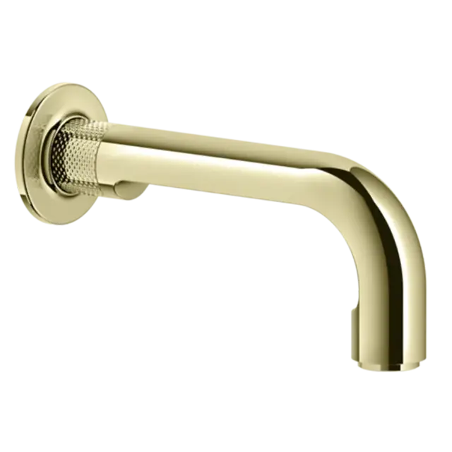 Излив Gessi INCISO 58103#710 цвет-латунь PVD