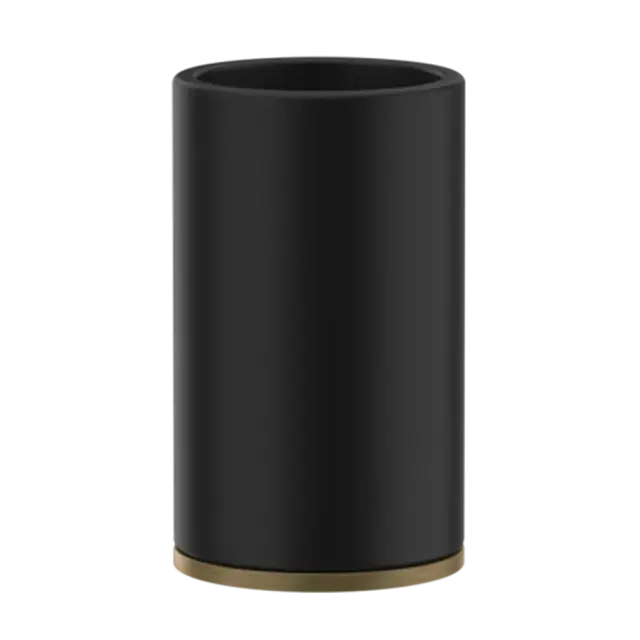 Стакан Gessi INCISO/VENTI20 58532#713 черный/античная латунь