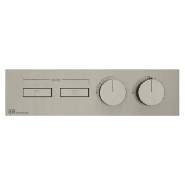 Термостат Gessi HI-FI 63012#149 FINOX BRUSHED NICKEL