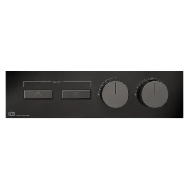 Термостат Gessi HI-FI 63012#706 Black Metal PVD