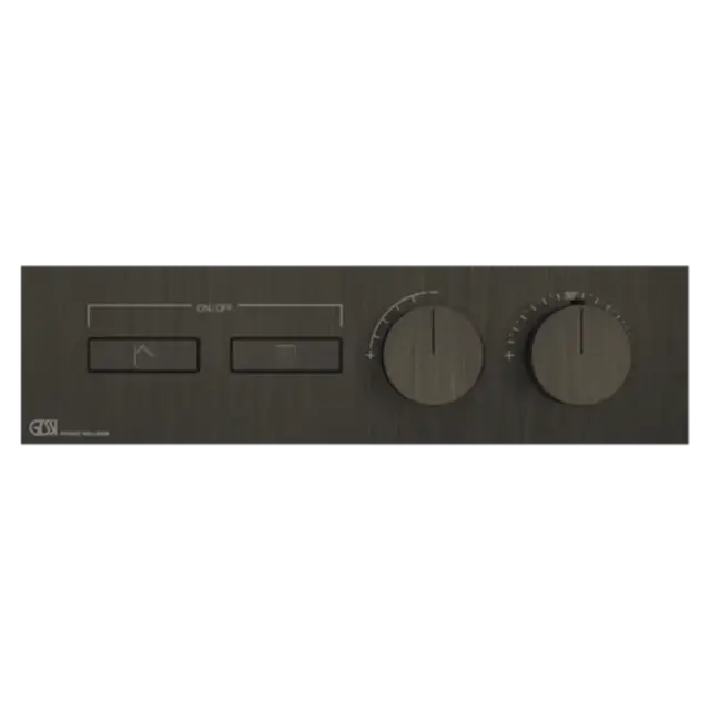 Термостат Gessi HI-FI 63012#187 состарен.бронза