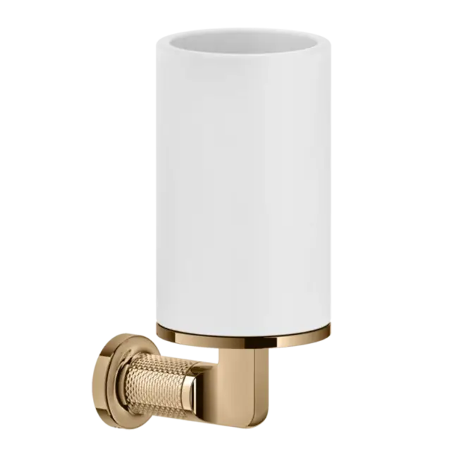 Стакан Gessi INCISO 58507#735 белый/Warm Bronze PVD