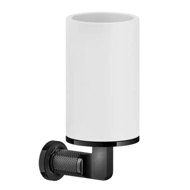 Стакан Gessi INCISO 58507#706 белый/Black Metal PVD