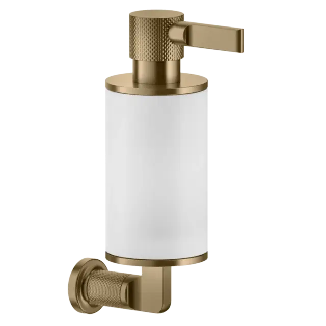Дозатор Gessi INCISO 58513#726 белый/Warm Bronze Brushed PVD