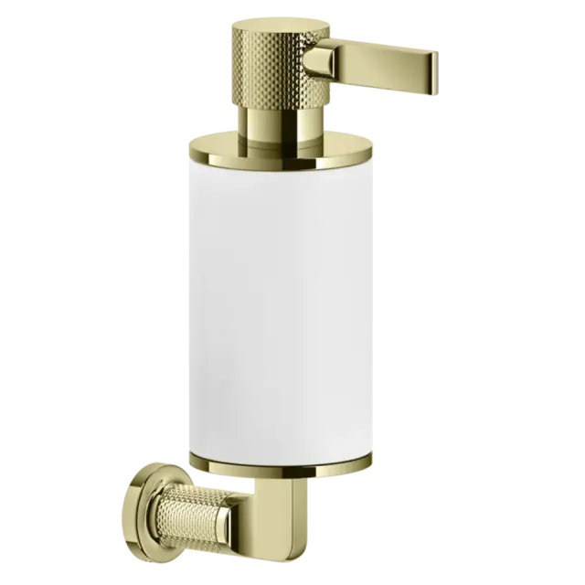 Дозатор Gessi INCISO 58513#710 цвет-белый/латунь PVD