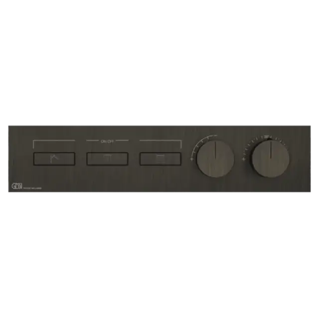 Термостат Gessi HI-FI 63014#187 состарен.бронза