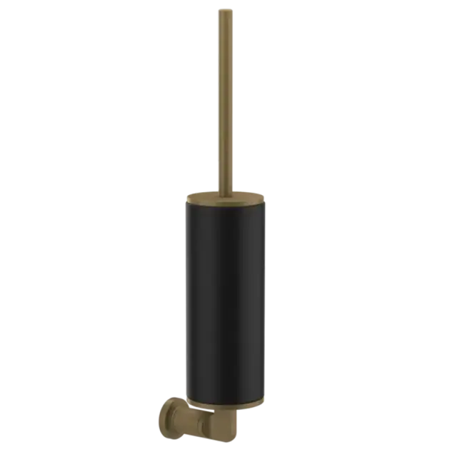 Ершик туалетный Gessi INCISO 58520#713 черный/античная латунь