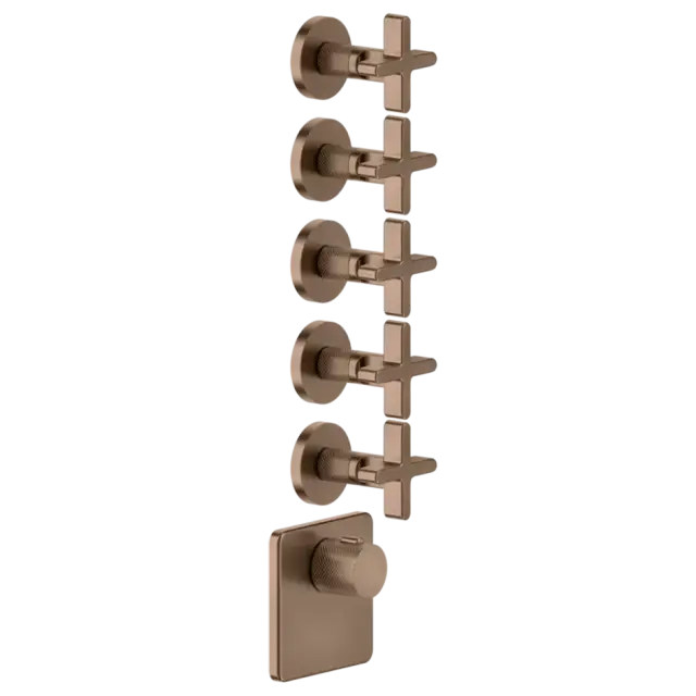 Термостат Gessi INCISO 58350#708 браш.Медный PVD