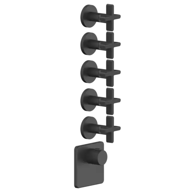 Термостат Gessi INCISO 58350#299 черный XL