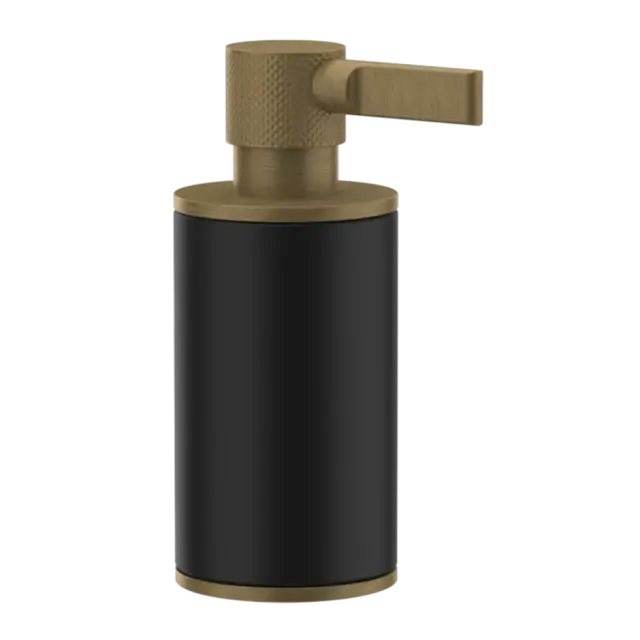 Дозатор Gessi INCISO 58538#713 черный/античная латунь
