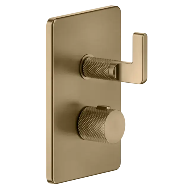 Термостат Gessi INCISO 58132#726 Warm Bronze Brushed PVD