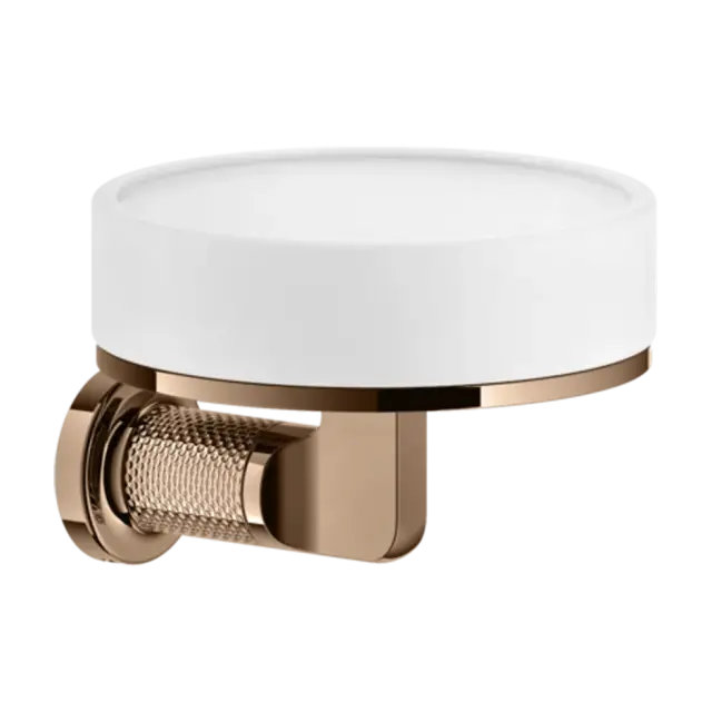 Мыльница Gessi INCISO 58501#030 белая/Медный PVD