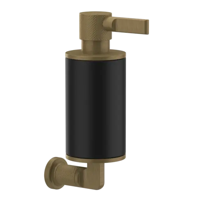 Дозатор Gessi INCISO 58514#713 черный/античная латунь
