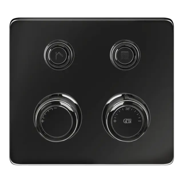 Термостат Gessi HI-FI ECLECTIC COMPACT 65232#706 Black Metal PVD