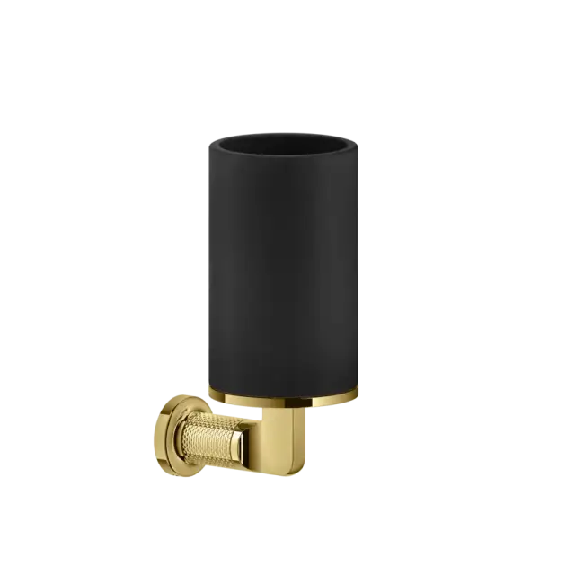 Стакан Gessi INCISO 58508#246 черный/золото PVD