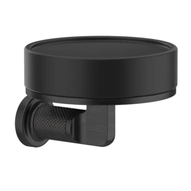 Мыльница Gessi INCISO 58502#187 черная/состарен.бронза