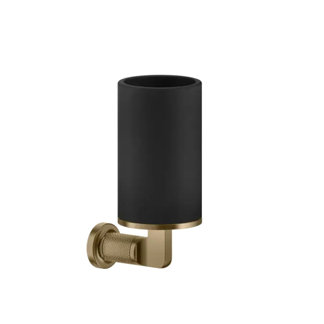 Стакан Gessi INCISO 58508#726 черный/Warm Bronze Brushed PVD