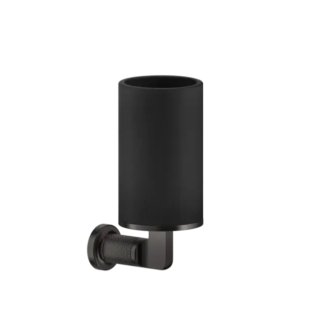 Стакан Gessi INCISO 58508#707 черный/Black Metal Brushed PVD