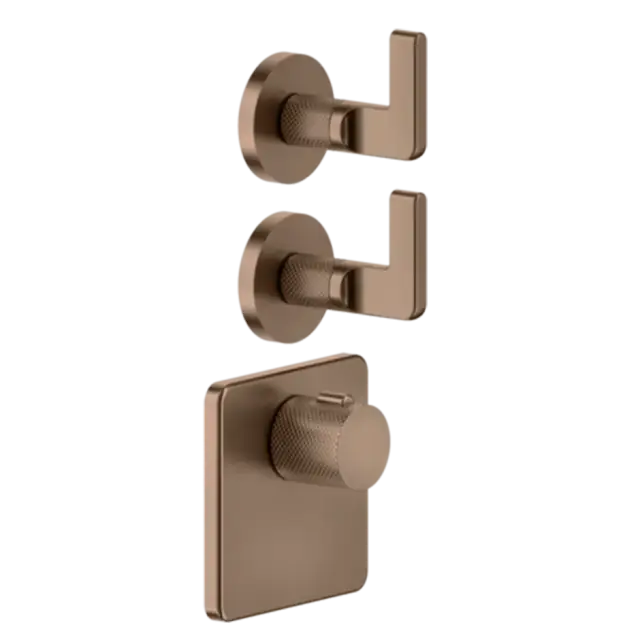 Термостат Gessi INCISO 58214#708 браш.Медный PVD