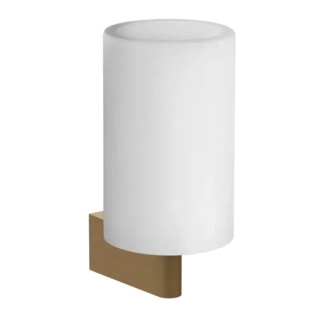 Стакан Gessi ORIGINI 66407#713 белый/античная латунь