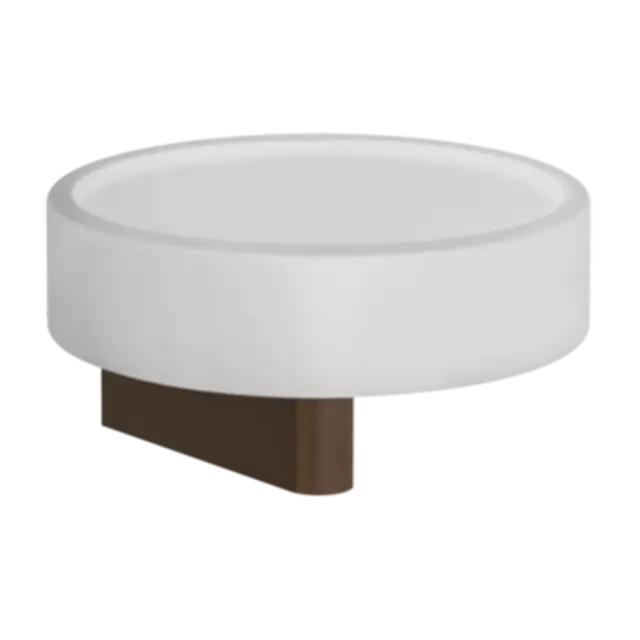 Мыльница Gessi ORIGINI 66401#845 белая/темная бронза