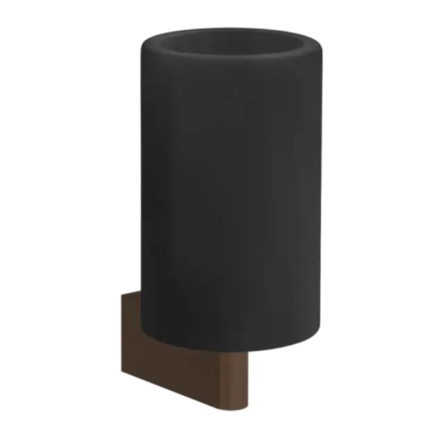 Стакан Gessi ORIGINI 66408#845 черный/темная бронза