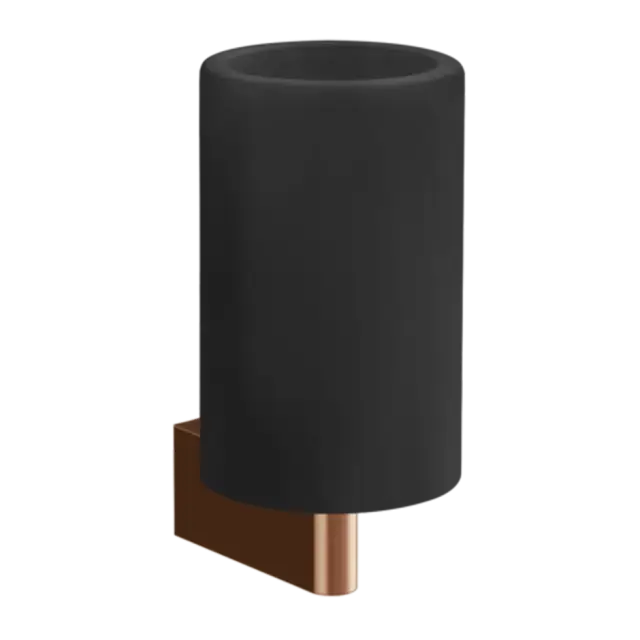 Стакан Gessi ORIGINI 66408#030 черный/Медный PVD