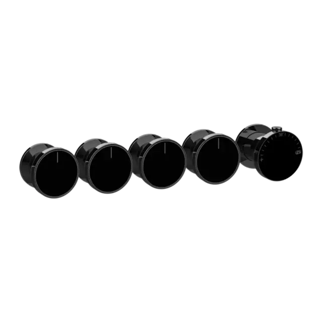 Термостат Gessi ORIGINI 66338#706 Black Metal PVD