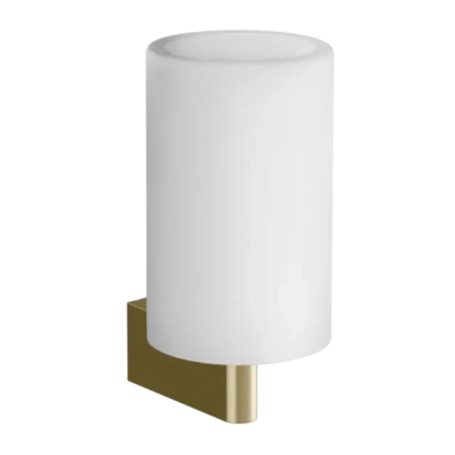 Стакан Gessi ORIGINI 66407#710 цвет-белый/латунь PVD