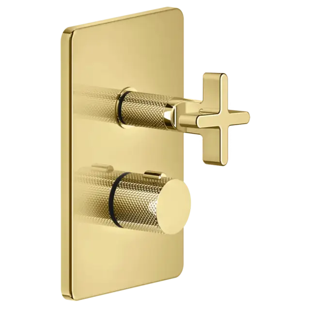 Термостат Gessi INCISO 58234#246 золото PVD