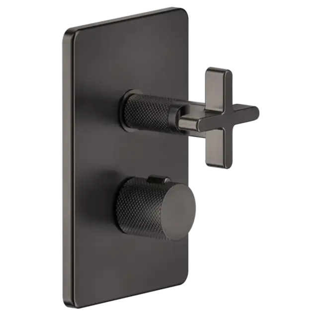 Термостат Gessi INCISO 58234#707 Black Metal Brushed PVD