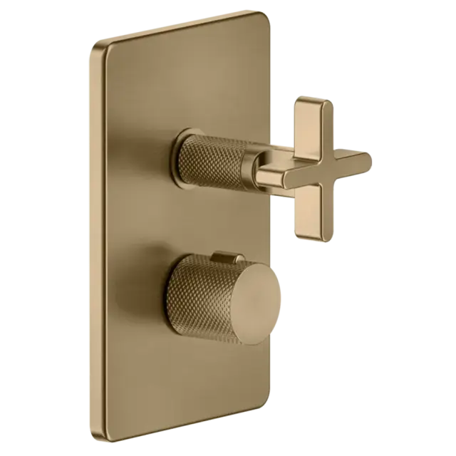 Термостат Gessi INCISO 58234#726 Warm Bronze Brushed PVD