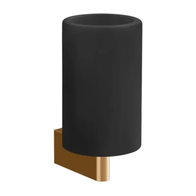 Стакан Gessi ORIGINI 66408#735 черный/Warm Bronze PVD