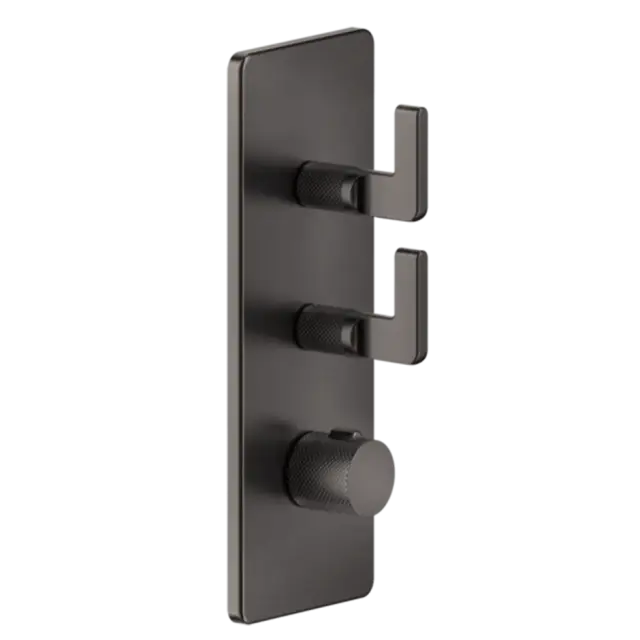 Термостат Gessi INCISO 58204#707 Black Metal Brushed PVD