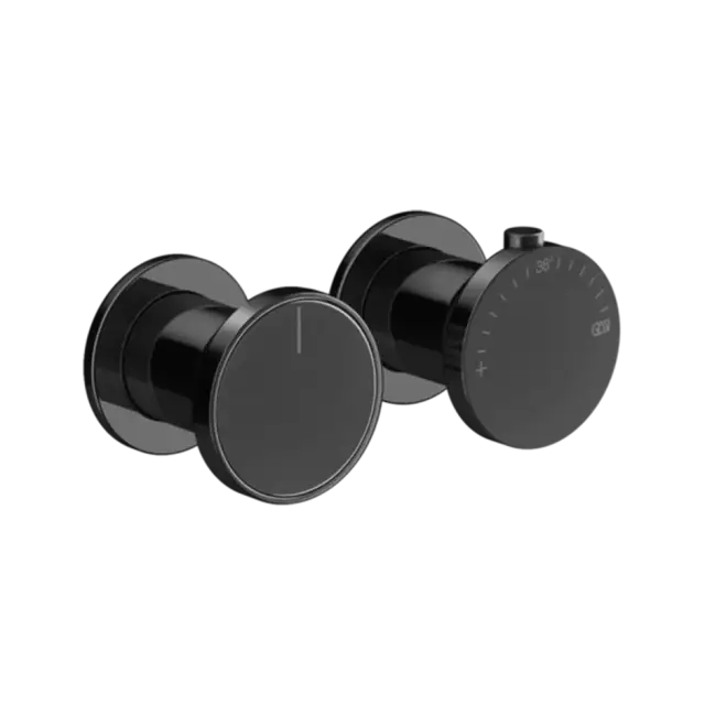 Термостат Gessi ORIGINI 66136#706 Black Metal PVD