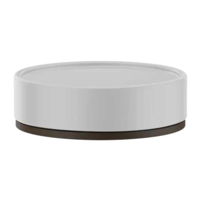 Мыльница Gessi INCISO/VENTI20 58525#845 белый/темная бронза