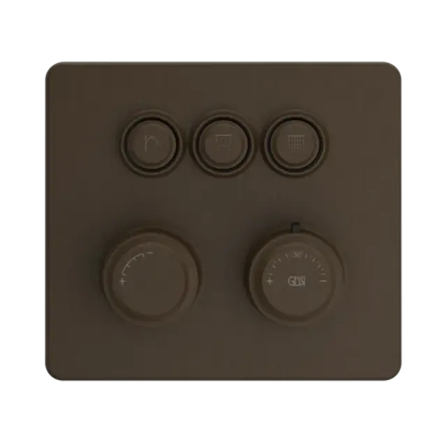 Термостат Gessi HI-FI ECLECTIC 65234#845 темная бронза