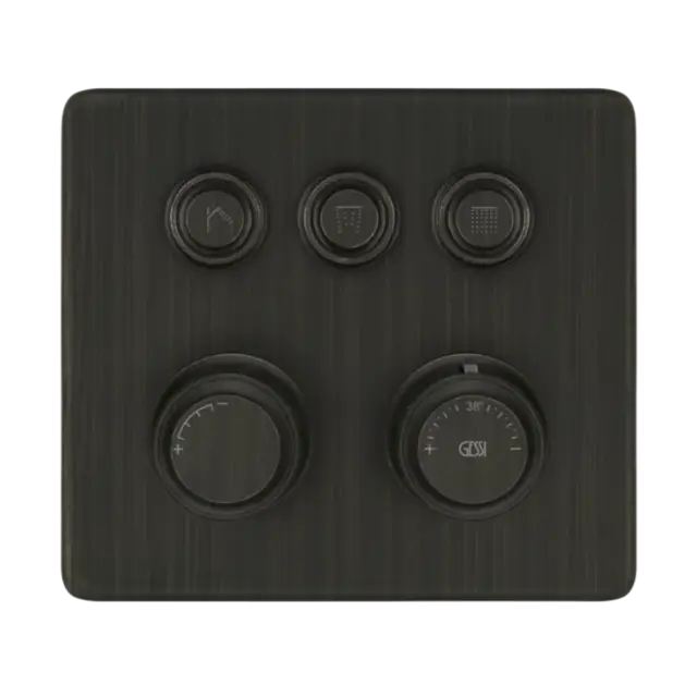 Термостат Gessi HI-FI ECLECTIC 65234#187 состарен.бронза