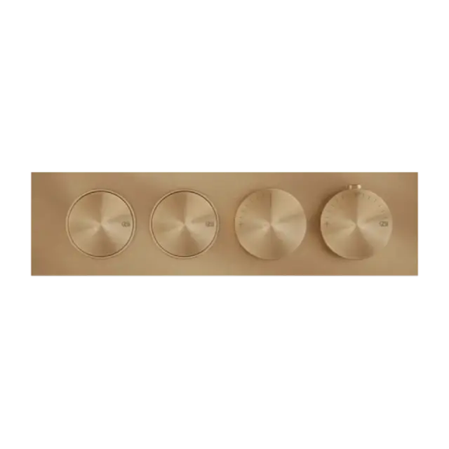 Термостат Gessi ORIGINI/HI-FI 66222#726 Warm Bronze Brushed PVD