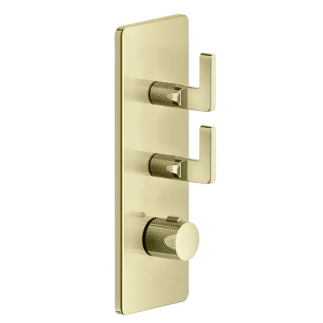 Термостат Gessi INCISO 58204#710 цвет-латунь PVD