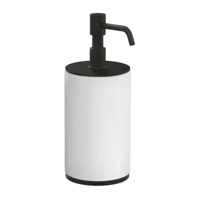 Дозатор Gessi ORIGINI 66437#187 белый/состарен.бронза