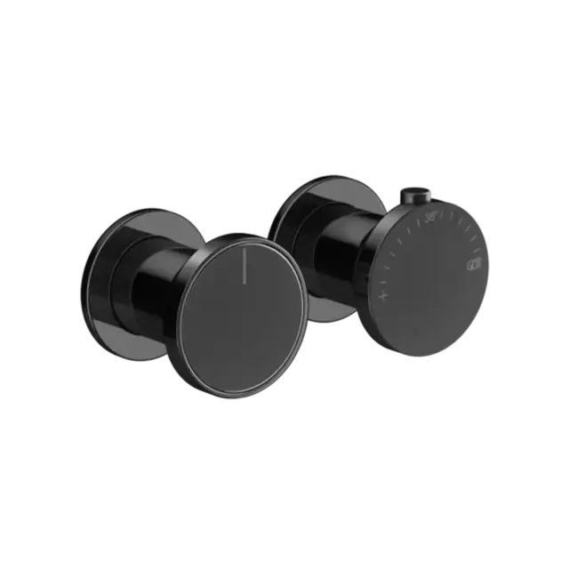 Термостат Gessi ORIGINI 66134#706 Black Metal PVD