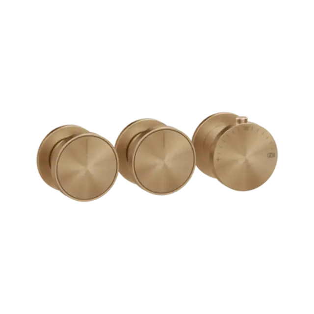 Термостат Gessi ORIGINI 66334#726 Warm Bronze Brushed PVD