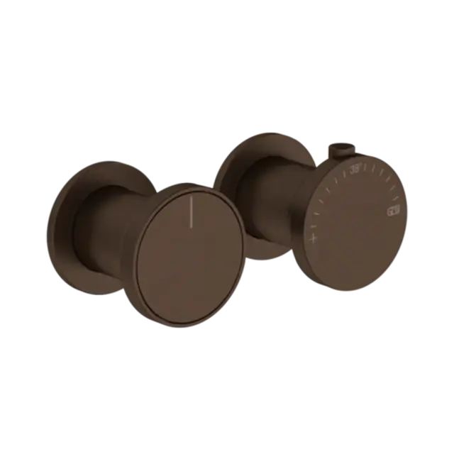 Термостат Gessi ORIGINI 66132#845 темная бронза