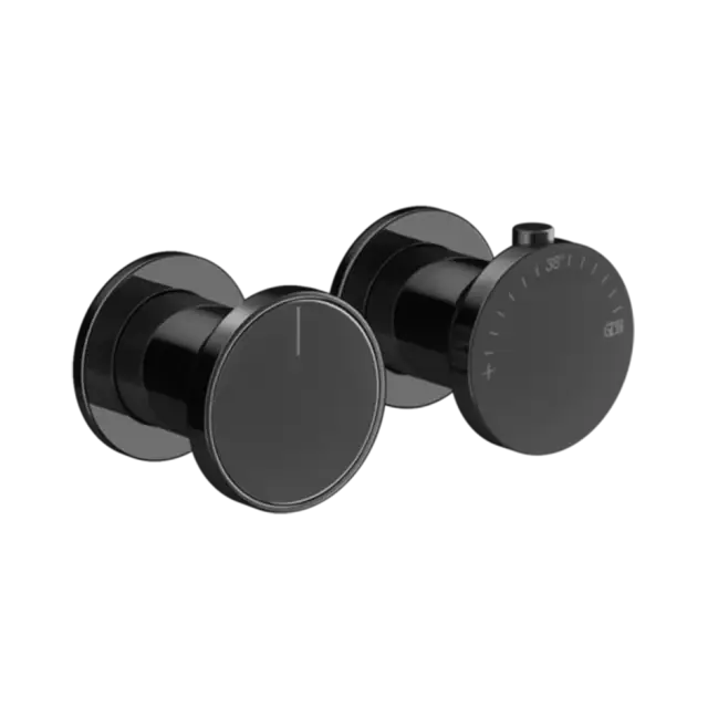 Термостат Gessi ORIGINI 66132#706 Black Metal PVD