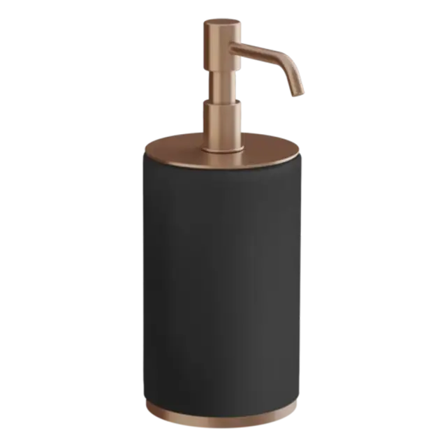 Дозатор Gessi ORIGINI 66438#708 черный/браш.Медный PVD
